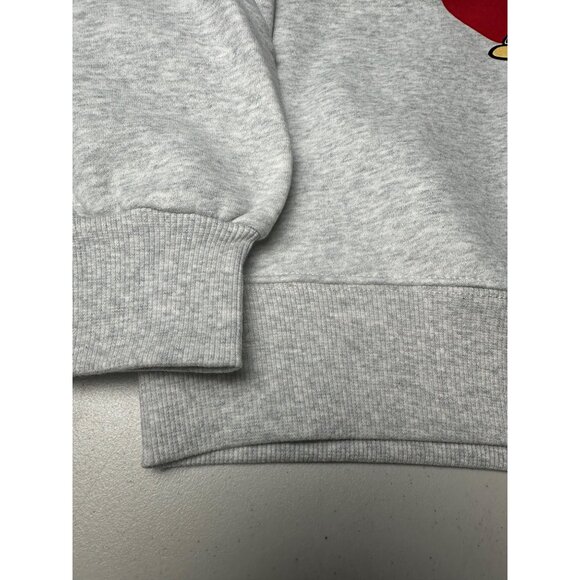 NEW Parke New York City Collection Mock Neck Sweatshirt S/M Classic Gray - Picture 10 of 12